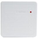 HID 5455BWN00 ProxPro II Proximity Reader with Wiegand Output, Pigtail, Beep On, LED Normally Red, Reader Flashes Green on Tag Read, White