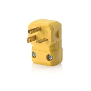Leviton 5456-VA Connectors, YL Python Plug AGL 2PO 3WI 6-20P 20A250V