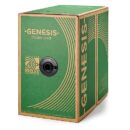 Genesis 54731101 16/2 Stranded Riser Audacious Speaker Cable, Unshielded, CMR, FT4, Sunlight Resistant, CL2R, 1000' (304.8 m), REELEX Pull Box, White