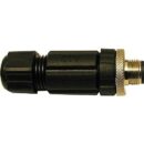 AXIS 5502-131 Male D-Coded M12 4p Connector, IP67-rated, 10-Pack