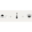 AXIS F8214 Dome Accessory for F1004 Sensor Unit, 4-Pack