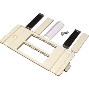 Wiremold 5507-4TJWH Wiremold 5500 Ortronics Faceplate Fitting, White