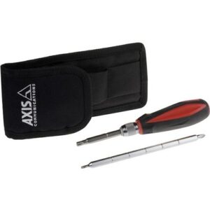 AXIS 5507-711 4-in-1 Security Screwdriver Kit with Double-Sided Insert Bits and Standard Philips Head