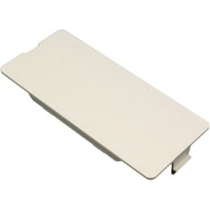 Wiremold 5507B 5500 Blank Faceplate Fitting for Covering Unused Compartments in the Device Bracket