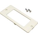Wiremold 5507R 5500 Rectangle Receptacle Faceplate Fitting