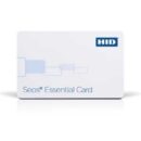 HID 550PGGAN-PK25-110315 HID 550PGGAN-110315 Seos Essential Card, SIO Programmed, Glossy Front and Back, Matching Numbers Engraved, No Slot, 25-Pack