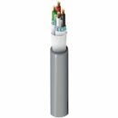 Belden 5541P1 0081000 22/2 Security and Sound Cable, Riser-CM, PVC, 1000' (304.8m), Gray