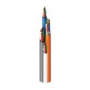 Belden 558GMS 0001000 22/4, 22/4, 22/6 and 18/4 Stranded BC Access Control Cable, Shielded, CMR, Banana Peel, 1000' (304.8m) Reel, Multicolor