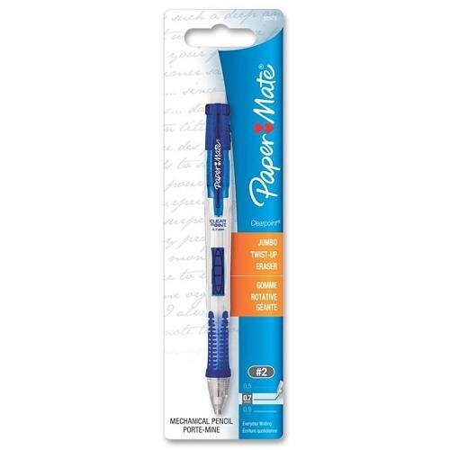 Paper Mate 56979PP Clearpoint Mechanical Pencils, 0.7mm, HB #2 lead, Blue