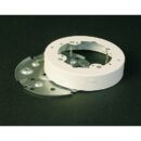 Wiremold 5738AFWH Mounting Box for Cable Raceway, White