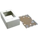 Wiremold 5745WH 500/700 Series Combination Switch and Receptacle Box Fitting