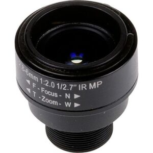 AXIS 5801-651 2.80 to 6mm F/2, Zoom Lens for M12-Mount