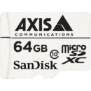 AXIS 5801-951 High Endurance MicroSDXC Surveillance Card, 64GB