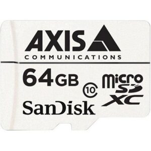 AXIS 5801-951 High Endurance MicroSDXC Surveillance Card, 64GB
