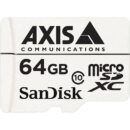 AXIS 5801-961 High Endurance MicroSDXC Surveillance Card, 64GB, 10-Piece