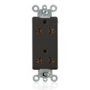 Leviton 5825-E Connectors, 15A 125 250V Europlug, Black