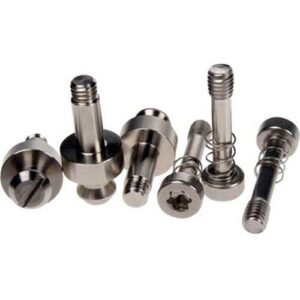 AXIS T91G61/T91L61 Wall and Poles Screw Kit for P55-E Series, Includes (3) Bayonet Screws, (3) Securing Screws, and (3) Springs