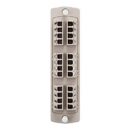 Leviton 5F100-4IL Opt-X SDX Fiber Adapter Plates, Precision Molded