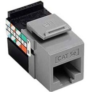 Leviton 5G108-RG5 5-Channel Rated Keystone Jack