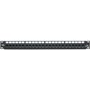 Leviton 5G270-U24 CAT5e Flat QuickPort Patch Panel, 24-Port, 1U RMS