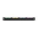 Leviton 5G596-U24 CAT5e Universal Patch Panel, 24-Port, 1U RMS with Cable Management Bar