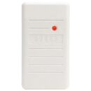 HID 6005BWB00 ProxPoint Plus Proximity Reader with Wiegand Output, Pigtail, Beep On, LED Normally Red, Reader Flashes Green on Tag Read, Classic White
