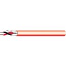 West Penn 60992BRD1000 14/2 Analog Audio Control Cable, Shielded, Plenum, 1000', Red