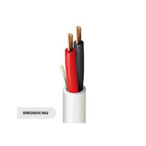 Belden 6100UE 009Z100014/2 Stranded Security and Commercial Audio Cable, Plenum, BC, CL2P, Flamarrest, 1000' (304.8m) ReelTuff Box, White