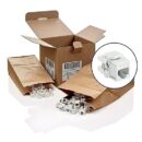 Leviton 61110-2W6 eXtreme CAT6 QuickPort Jack, 200-Pack, White