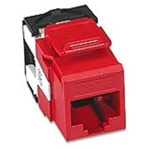 Leviton 61110-BI6 6+ Component-Rated Keystone Jack