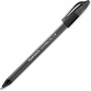 Paper Mate 6130187 ComfortMate Ballpoint Pens, Medium Point, 1.0mm, Black, 12-Pack
