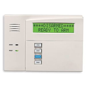 Honeywell Home 6160RF Deluxe Custom Alpha Keypad with Integrated Receiver for VISTA Systems