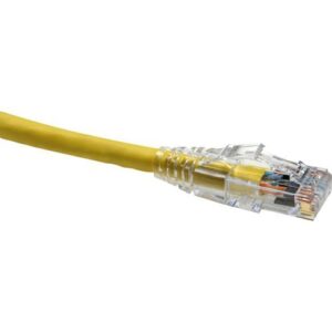 Leviton 62460-05Y eXtreme Line 5' CAT6 UTP Stranded Patch Cable, 24 AWG, 300V, Yellow