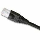 Leviton 62460-05E eXtreme CAT6 Standard Patch Cord, 5', Black