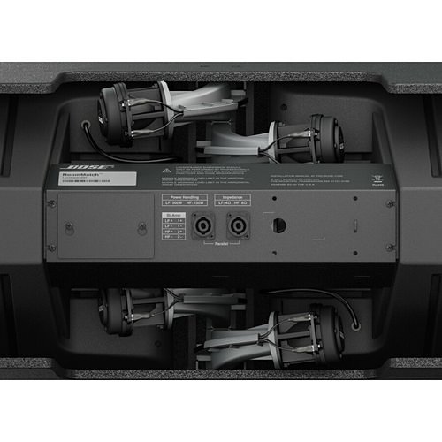 Bose Professional RM5540 RoomMatch DeltaQ Series Speaker System, Black