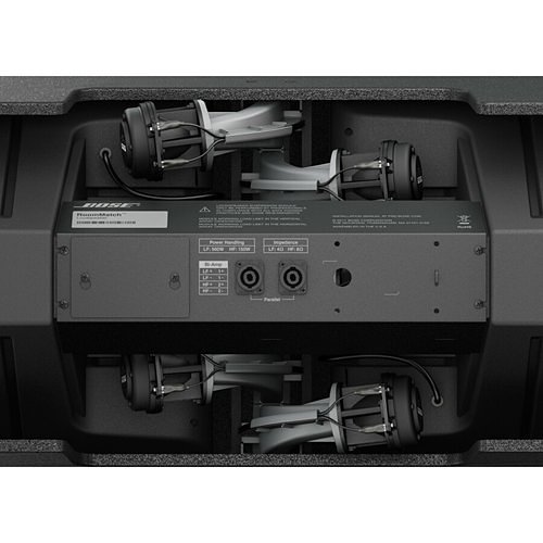 Bose Professional RM9020 RoomMatch DeltaQ 20° Vertical Array Loudspeaker for Installation, Black