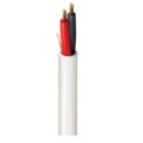 Belden 6300UE 009U500 18/2 Stranded BC Security and Commercial Audio Plenum-CMP Cable, 500' UnReel, White
