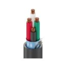Belden 6302FE 18/4 Stranded Shielded Security and Sound Cable, Plenum-CMP, BC, 500' (152.4m)