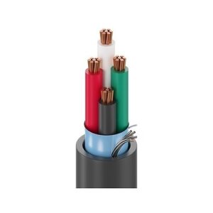 Belden 6302FE 18/4 Stranded Shielded Security and Sound Cable, Plenum-CMP, BC, 500' (152.4m)