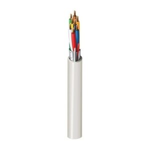 Belden 6306FE 8771000 18/8 Security and Sound Shielded Cable, Plenum-CMP, 1000', Natural