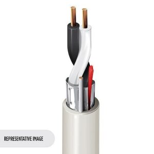 Belden 6320FE 877Z1000 18/4 Security and Commercial Audio Cable, CMP, BC, Flamarrest, 1000' (304.8m) ReelTuff Box