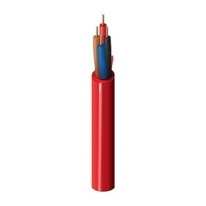 Belden 6322UL 002U1000 18/4 Multi-Conductor Stranded BC Unshielded Cable with Flamarrest Insulation, 1000', Red