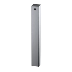 Pedestal Pro 64TOW-2NIP-01-304 Access Control Mounting Post, 47" Stainless Steel Bollard Tower, Flush Mount