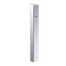 Pedestal Pro 64TOW-2NIP-05-304 Access Control Mounting Post, 47" Stainless Steel Pedestal with 2NIP Base