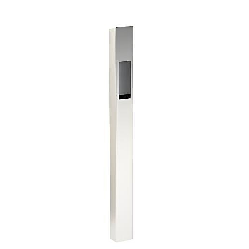 Pedestal Pro 64TOW-AIP-001-304 Access Control Mounting Post, 63-Inch Stainless Steel Pedestal Bollard, 4x6" Brushed Finish