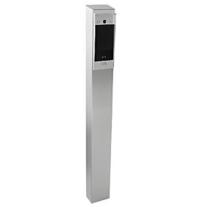 Pedestal Pro 64TOW-ALP-001-304 Access Control Mounting Post, 54-Inch Stainless Tower