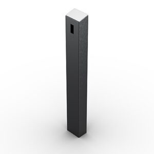 Pedestal Pro 64TOW-AXIS-03-304 Access Control Mounting Post, 47" Stainless Steel Bollard, Fits Axis A8105-E for Surface Mounting