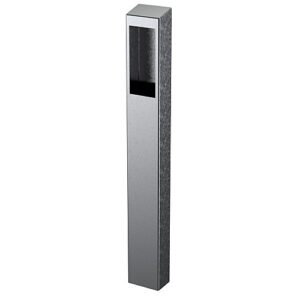 Pedestal Pro 64TOW-AXIS-05-304 Access Control Mounting Post, 47" Stainless Steel Bollard, Tower Axis A8207-VE MK2 with Recess Mount