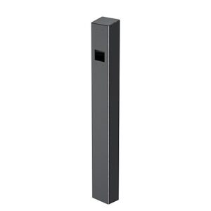 Pedestal Pro 64TOW-AXIS-06-304 Access Control Mounting Post, 47" Stainless Steel Bollard, Surface Mount