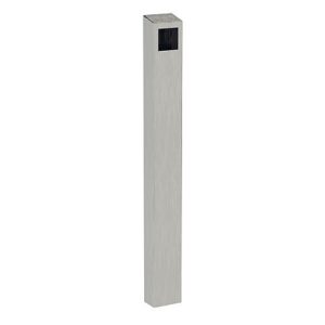 Pedestal Pro 64TOW-COM-001-304 Access Control Mounting Post, 54" Stainless Steel Bollard, Architectural Tower Design with IKALL 1 Module